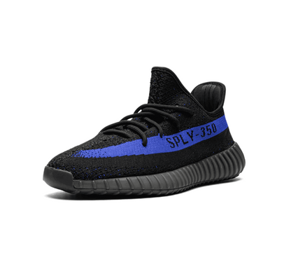 Yeezy Boost 350 V2 Dazzling Blue - schwarz blauer Sneaker