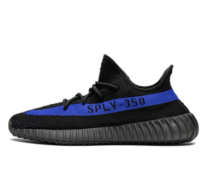 Yeezy Boost 350 V2 Dazzling Blue - schwarz blauer Sneaker