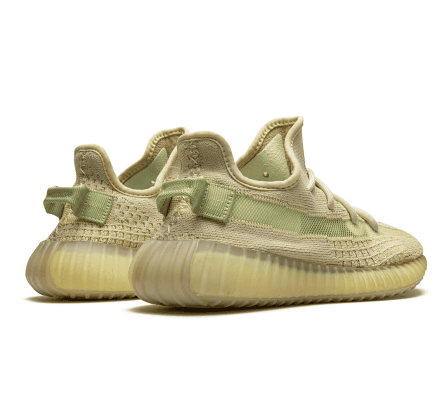 Yeezy Boost 350 V2 Flax - beige gelber Sneaker