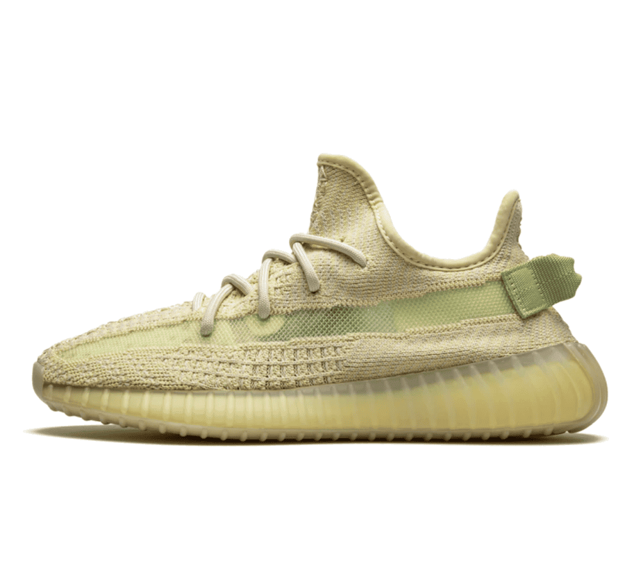 Yeezy Boost 350 V2 Flax - beige gelber Sneaker
