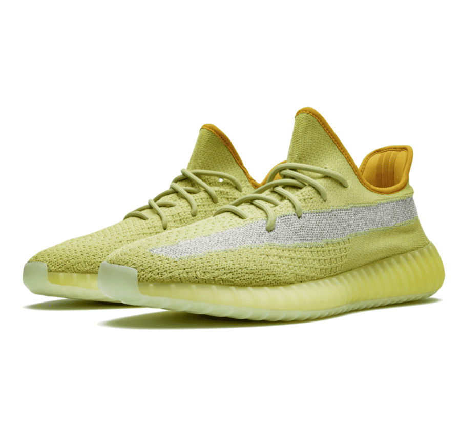 Yeezy Boost 350 V2 Marsh - gelber Sneaker