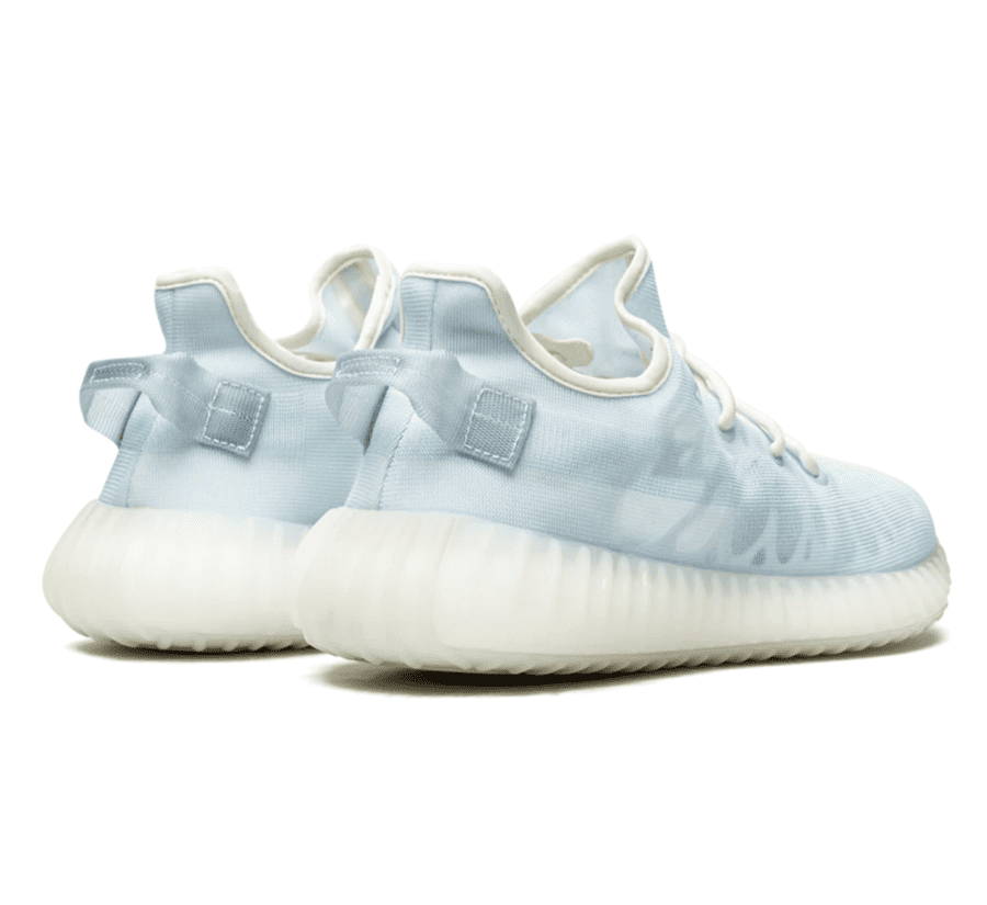 Yeezy Boost 350 V2 Mono Ice - blau weißer Sneaker
