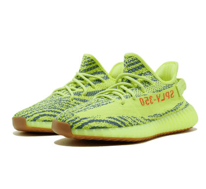 Yeezy Boost 350 V2 Semi Frozen Yellow - neon gelber Sneaker