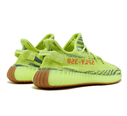 Yeezy Boost 350 V2 Semi Frozen Yellow - neon gelber Sneaker