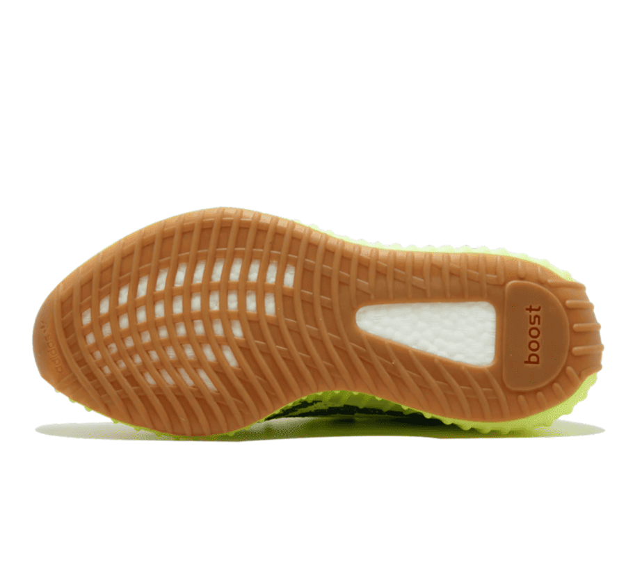 Yeezy Boost 350 V2 Semi Frozen Yellow - neon gelber Sneaker