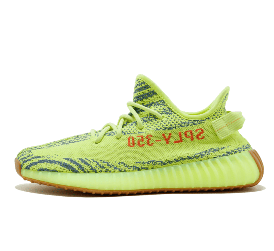 Yeezy Boost 350 V2 Semi Frozen Yellow - neon gelber Sneaker