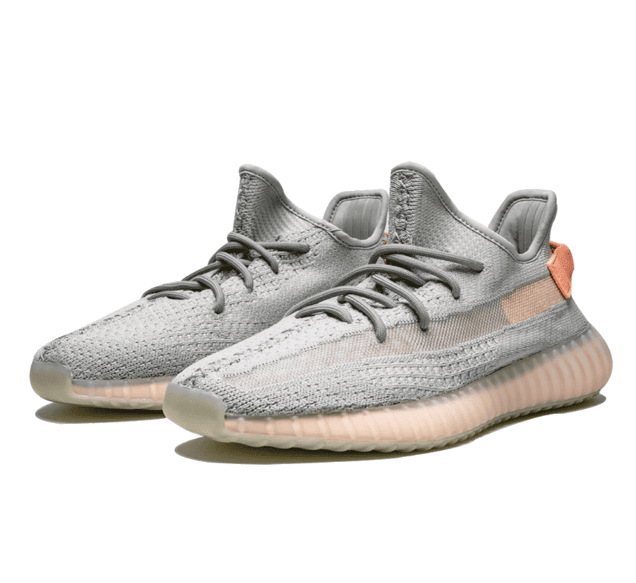 Yeezy Boost 350 V2 True Form - grau orangener Sneaker