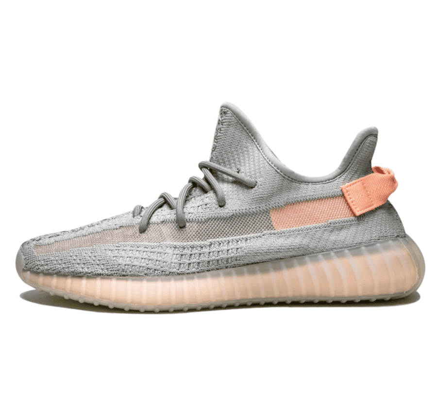 Yeezy Boost 350 V2 True Form - grau orangener Sneaker