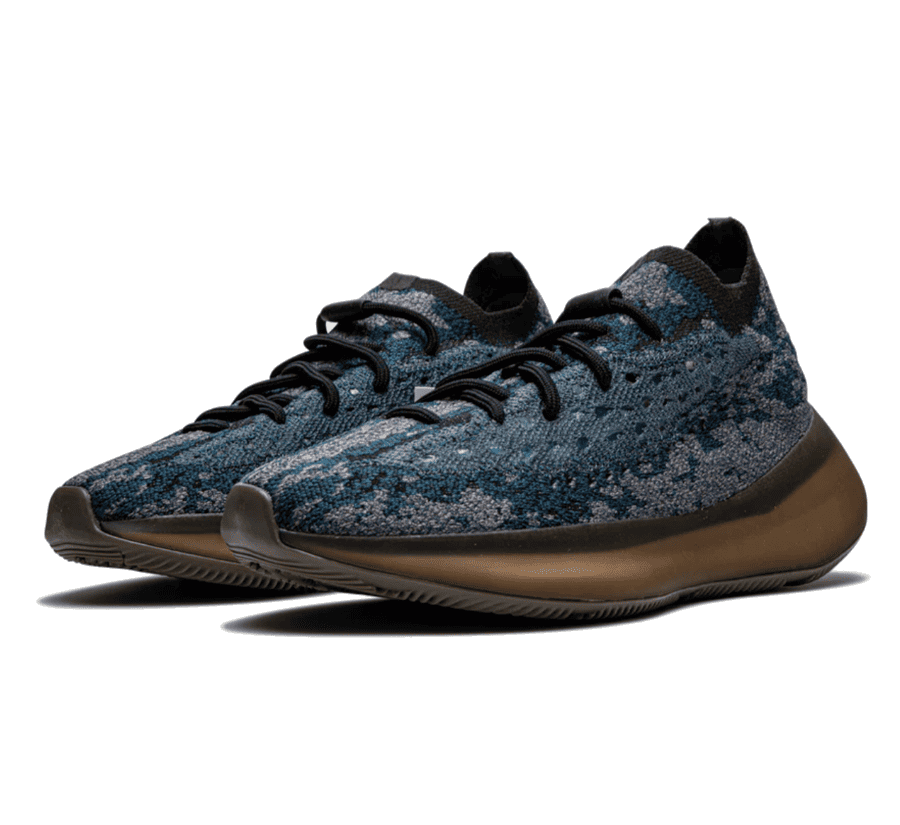 Yeezy Boost 380 Covellite - blau schwarzer Sneaker