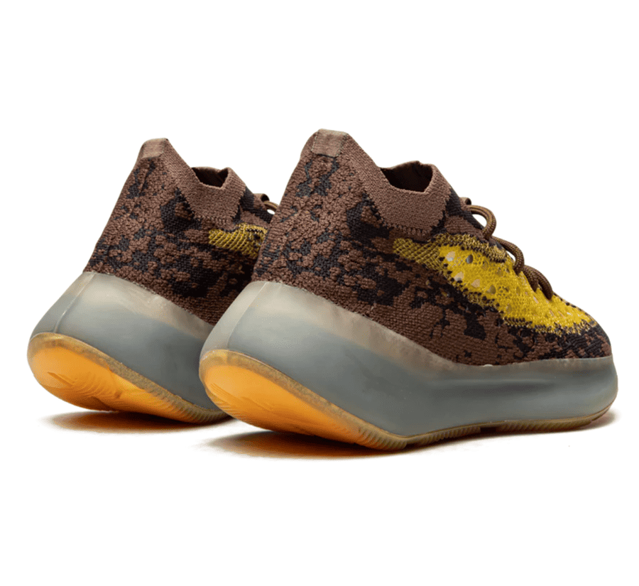 Yeezy Boost 380 LMNTE - braun gelber Sneaker