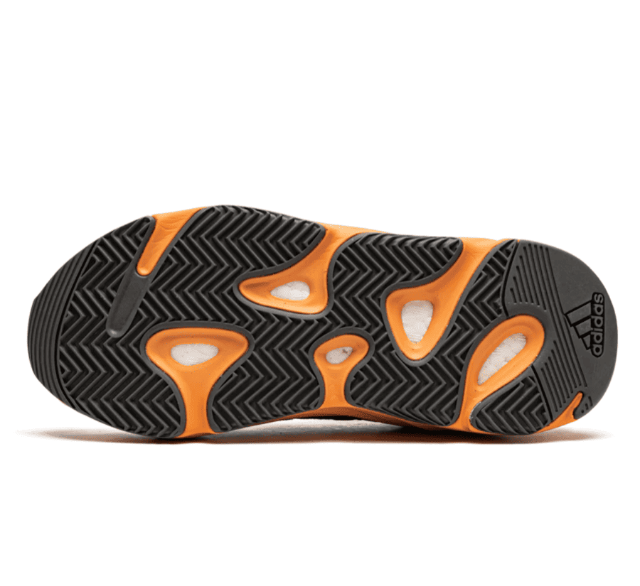 Yeezy Boost 700 Wash Orange - grau orangener Sneaker