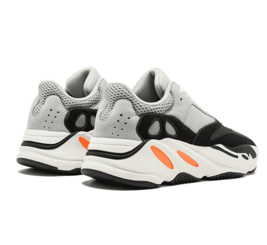 Yeezy Boost 700 Waverunner - grau schwarz grün orangener Sneaker