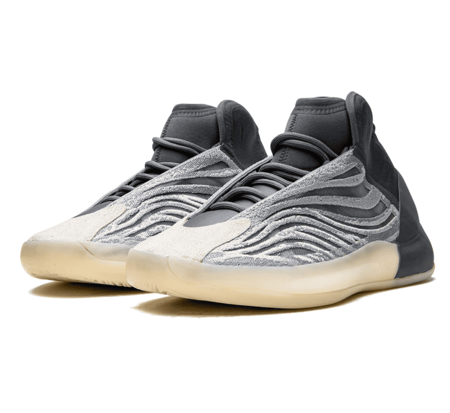 Yeezy QNTM Mono Carbon - grau schwarzer Sneaker