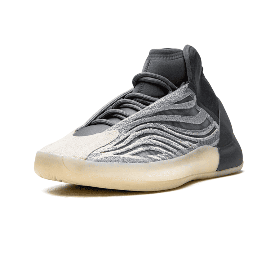 Yeezy QNTM Mono Carbon - grau schwarzer Sneaker