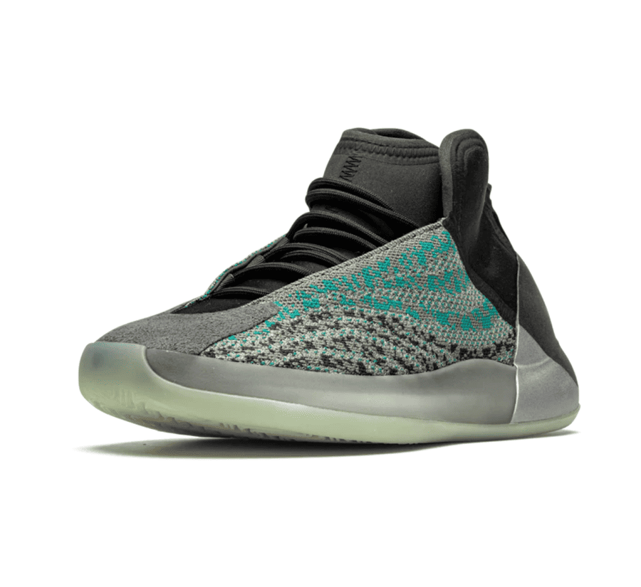 Yeezy QNTM Teal Blue - blau grauer Sneaker