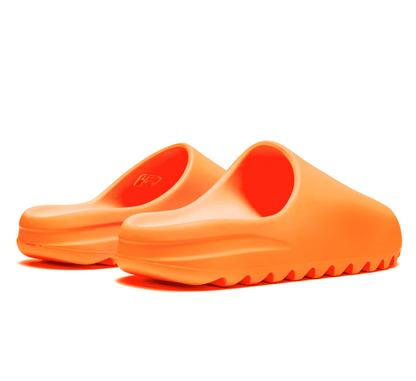 Yeezy Slide Enflame Orange - orangene Sandalen Slides