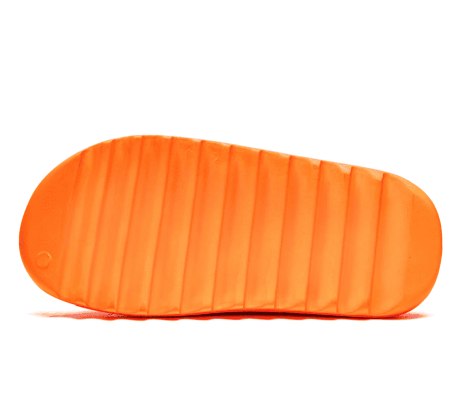 Yeezy Slide Enflame Orange - orangene Sandalen Slides