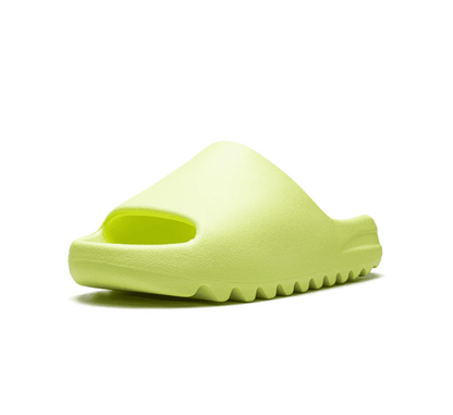 Yeezy Slide Glow Green - grün gelber Sandalen Slide