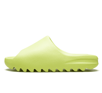 Yeezy Slide Glow Green - grün gelber Sandalen Slide