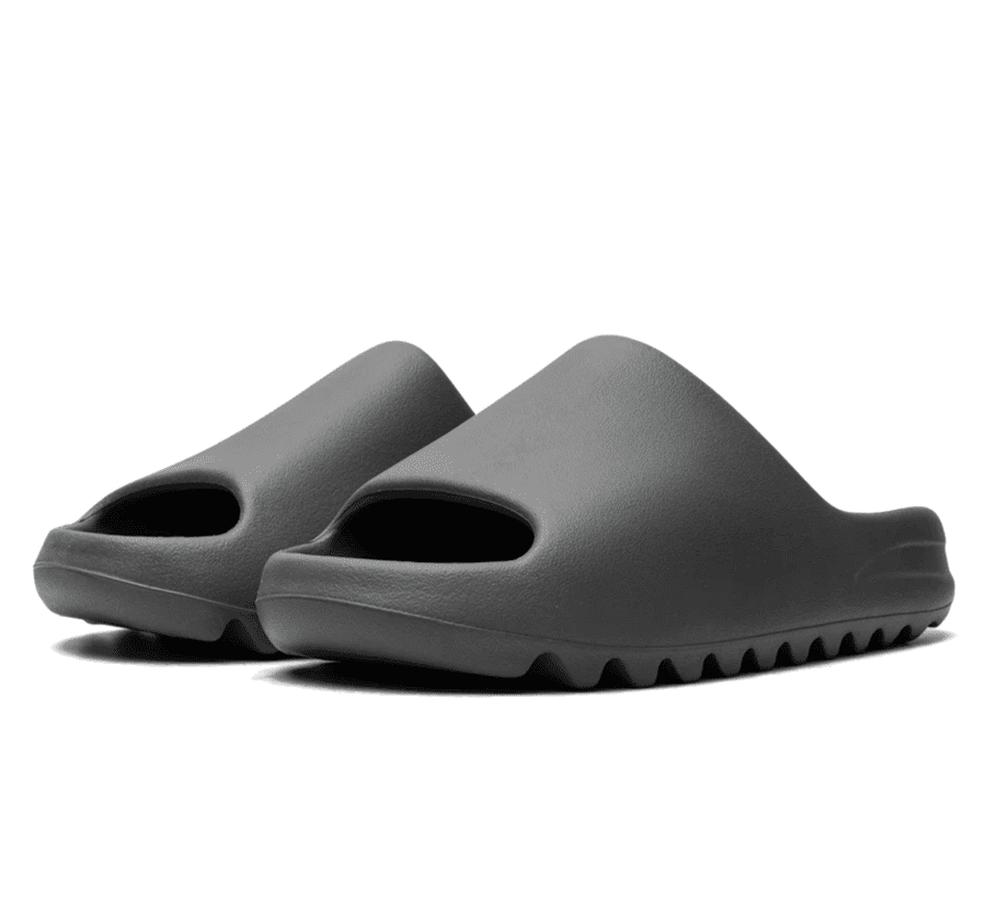 Yeezy Slide Slate Grey - graue Sandalen Slides