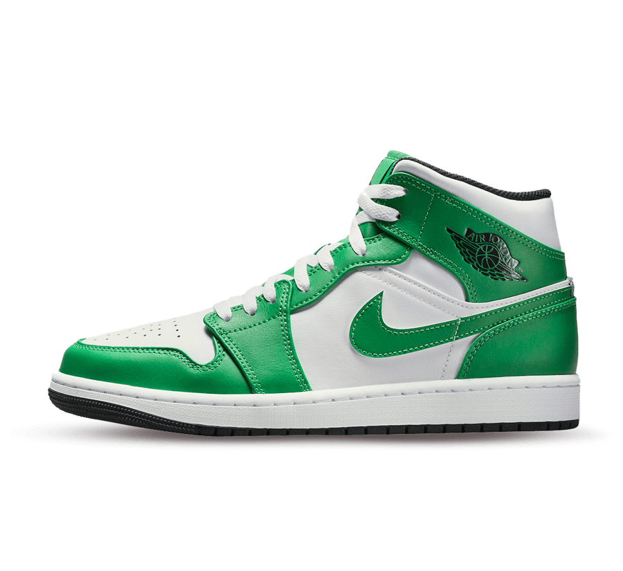 Air Jordan 1 Mid Lucky Green
