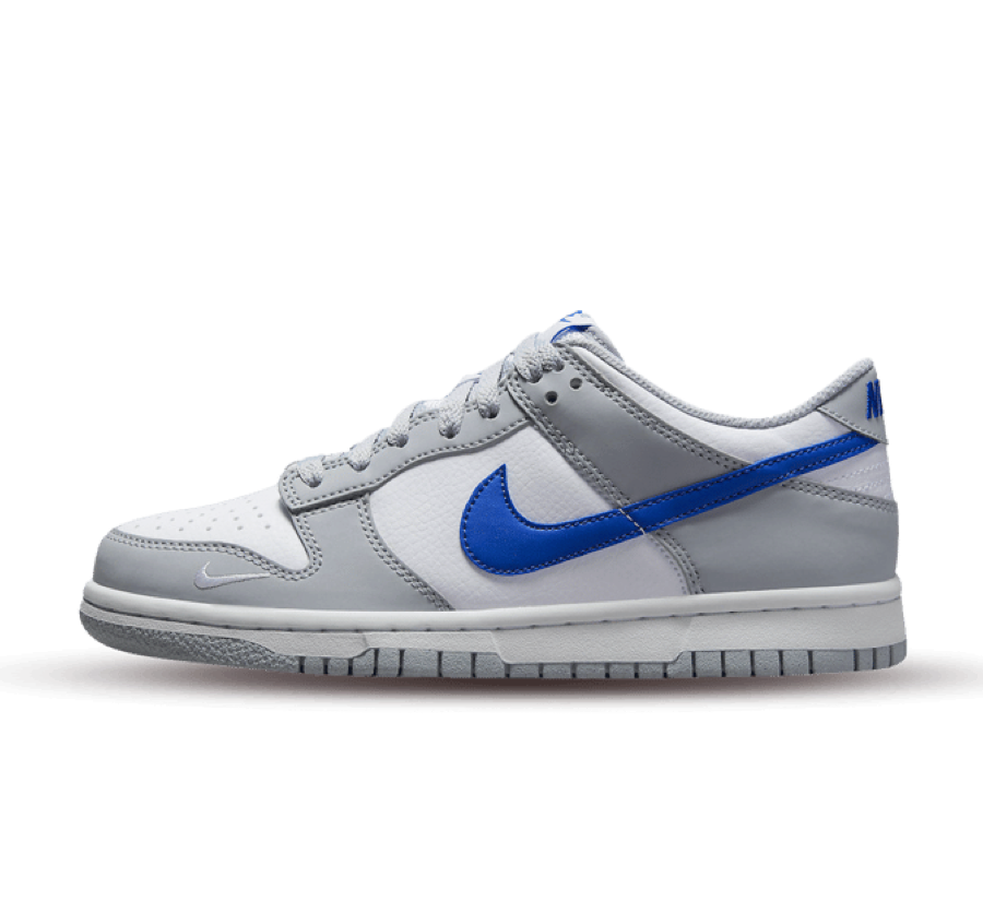 Nike Dunk Low White Grey Royal (GS)