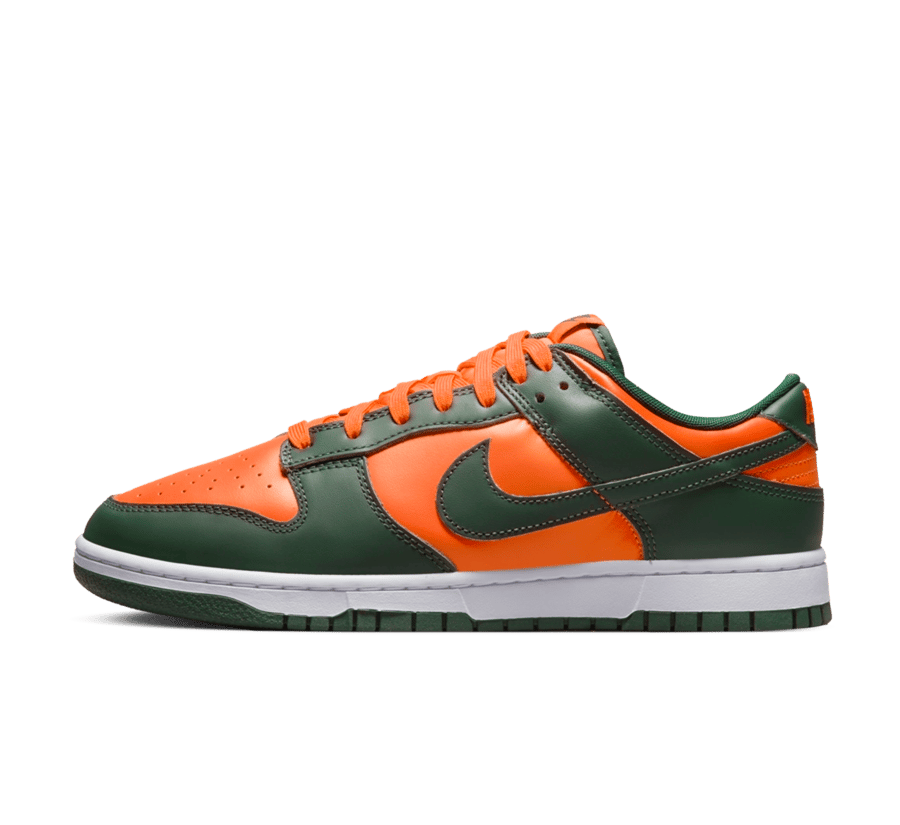 Nike Dunk Low Miami Hurricanes