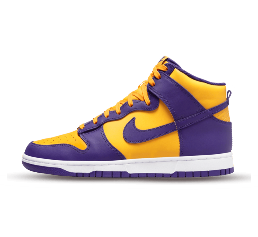 Nike Dunk High Lakers
