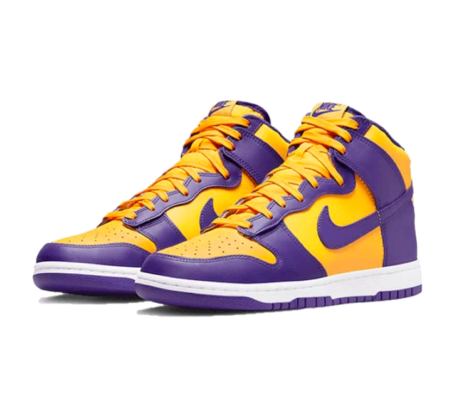 Nike Dunk High Lakers