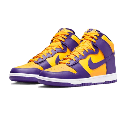 Nike Dunk High Lakers