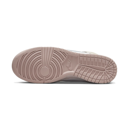 Nike Dunk High Cracked Leather Swoosh