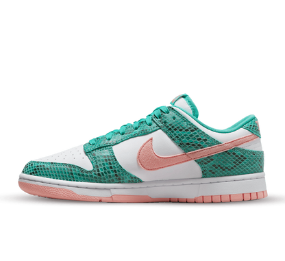 Nike Dunk Low Washed Teal Snakeskin