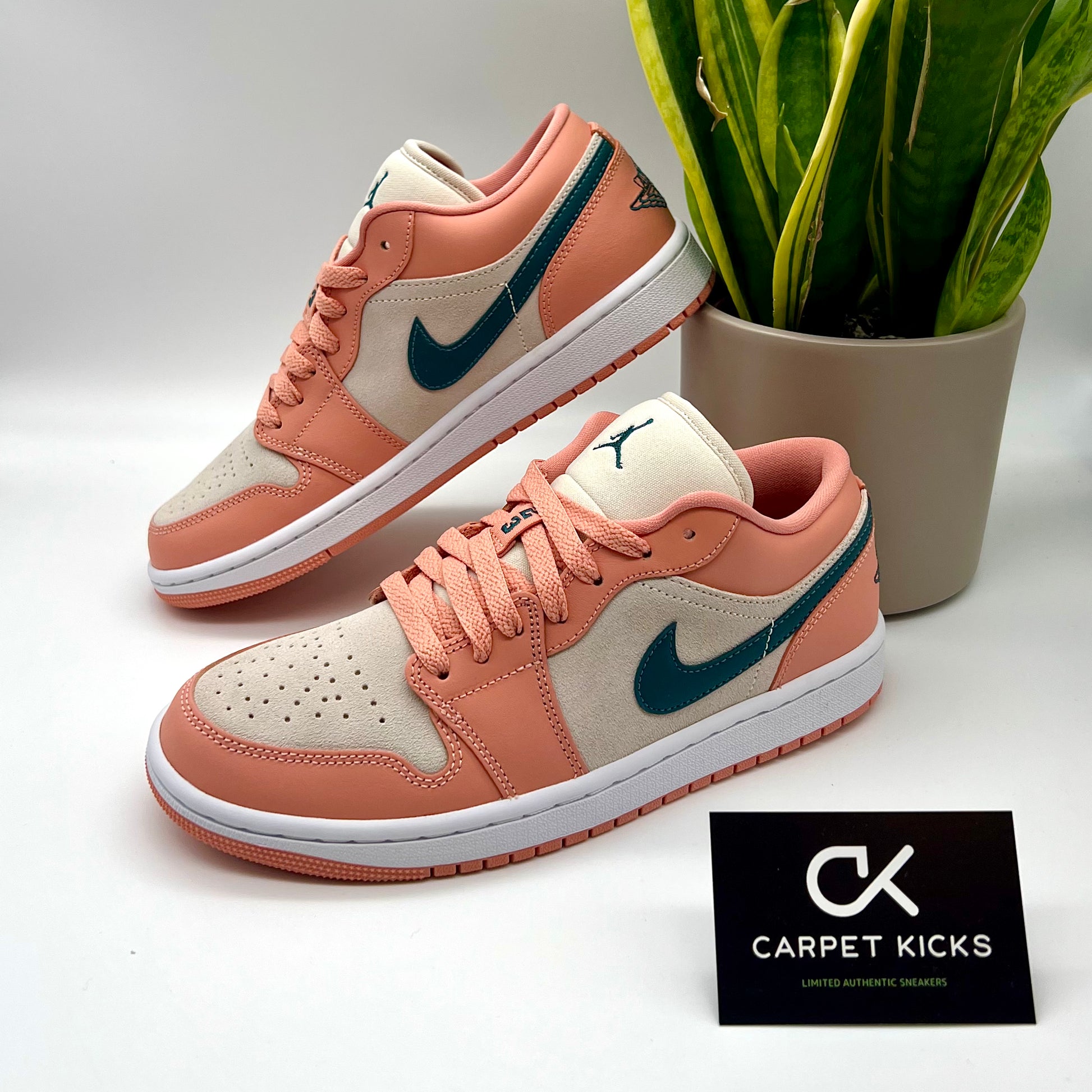Air Jordan 1 Low Light Madder Root (W) - CARPET KICKS