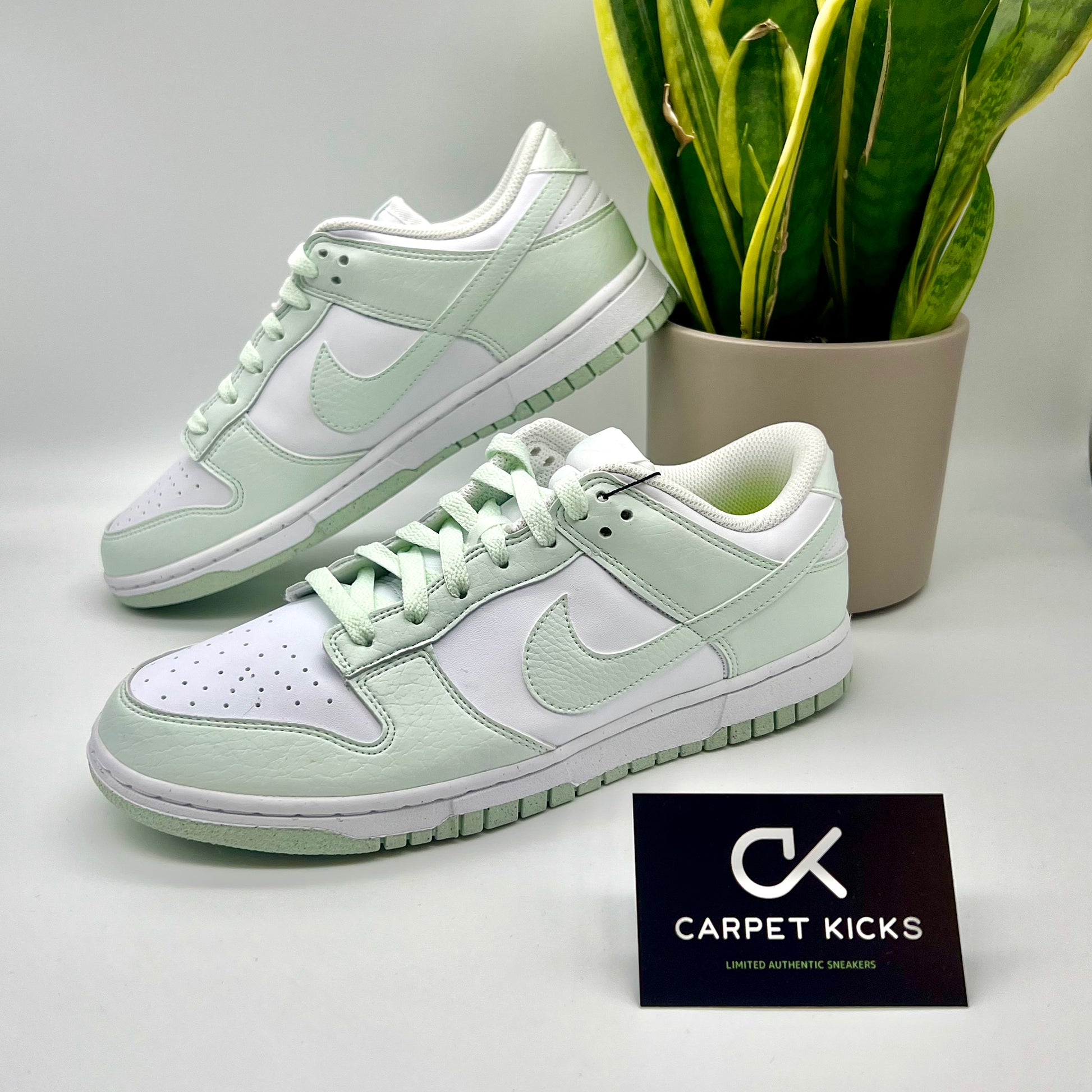 Nike Dunk Low Next Nature White Mint (W) - CARPET KICKS