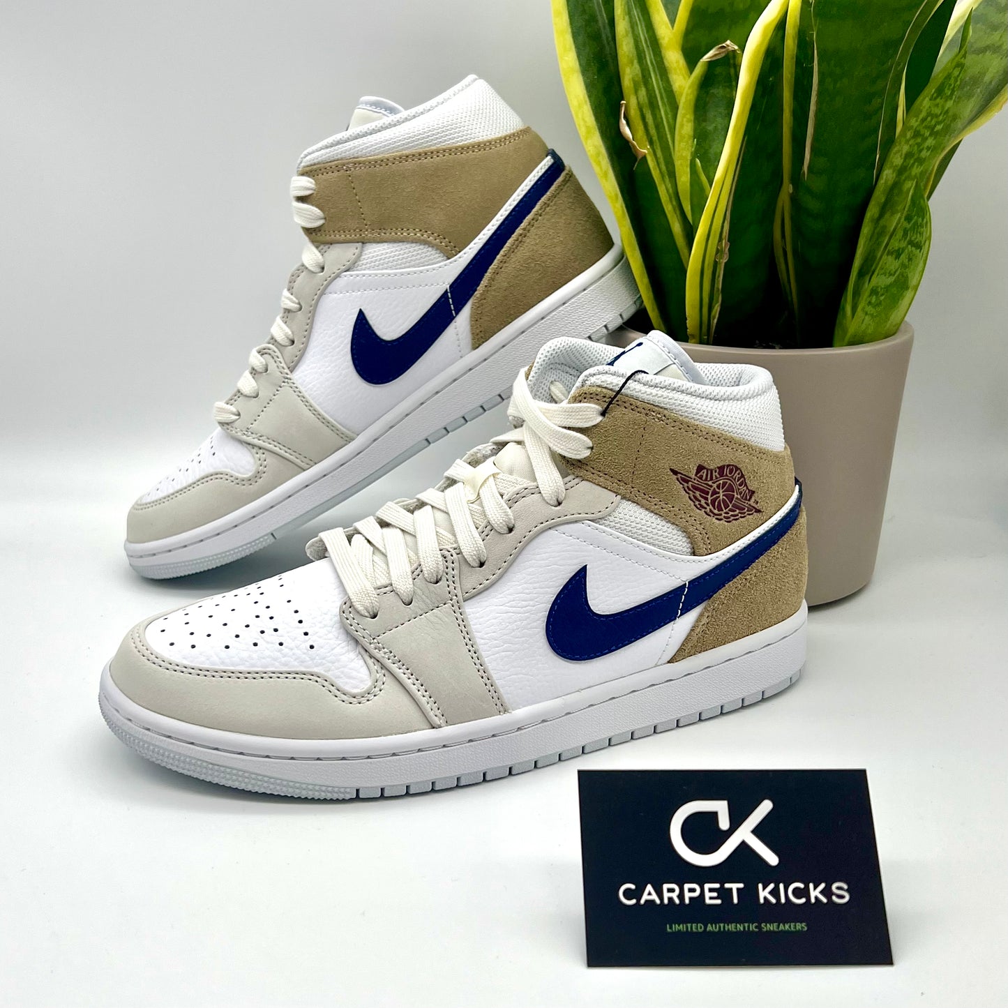 Tan suede jordans cheap